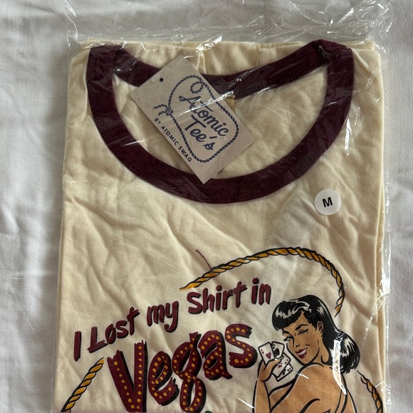atomic swag Other - Atomic Swag Vintage Style Graphic Tee with Vegas Print